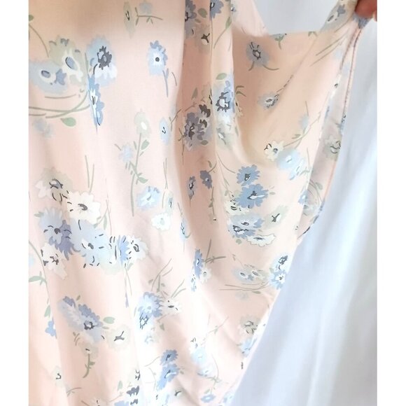 All Jazzed Up Free Fit Pink Floral Kimono Women’s NWT Lightweight Sheer Coverup - Picture 3 of 6